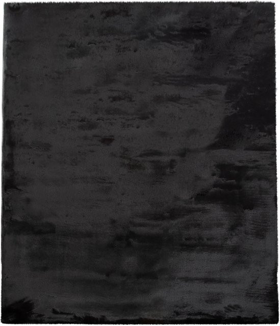 Fluffy Fellteppich schwarz B/T: 120 x 160 cm - Bild 1