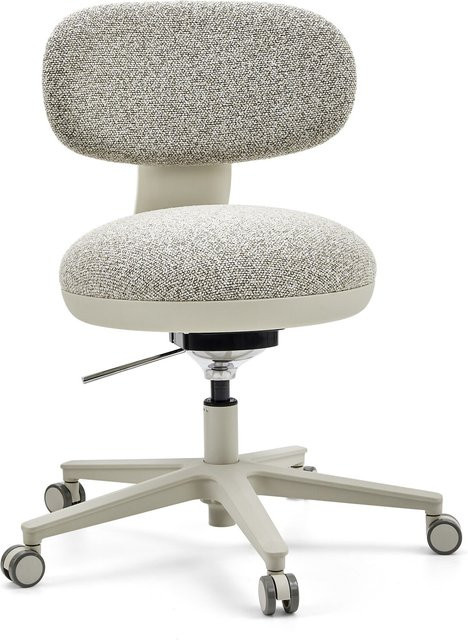 hjh OFFICE Home Office Bürostuhl SITMOTION W aus Stoff in Grau ohne Armlehnen - Bild 1