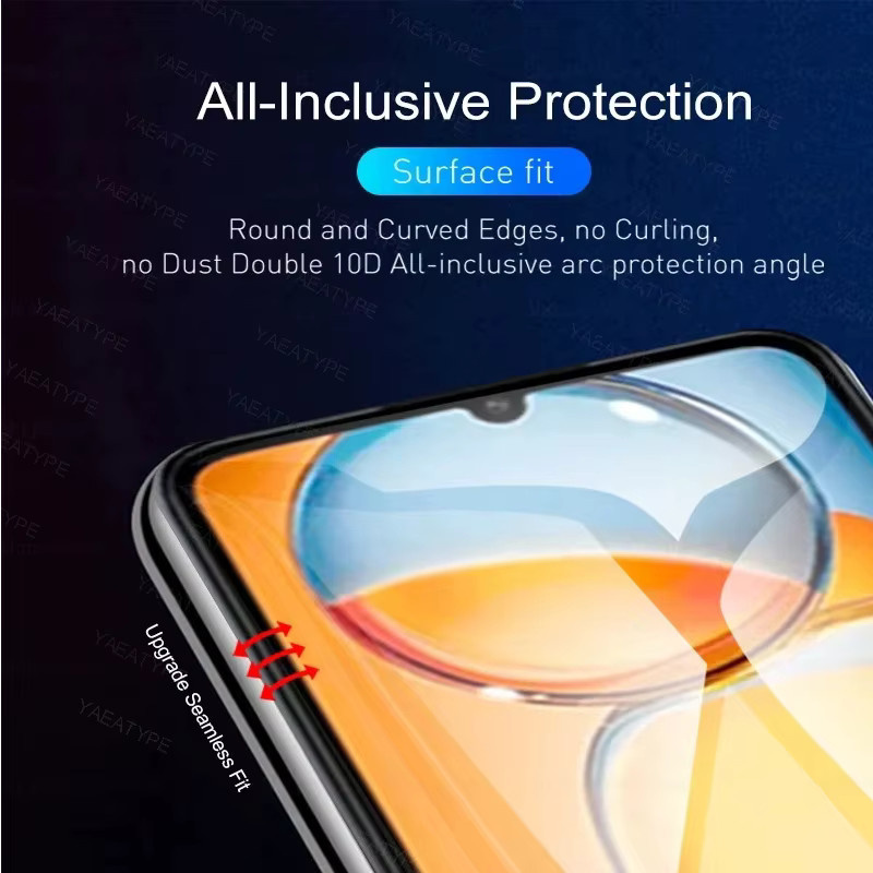 3 Stück HD Hydrogel Soft Screen Protector für Xiaomi POCO X5, X6 und F6 Pro 5G, transparent - Bild 3
