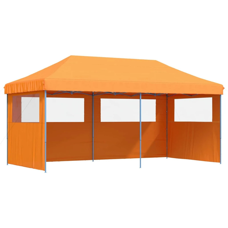 vidaXL Party-Zelt aus Oxford-Stoff und Stahl in Orange, B/T/H: 580 x 292 x 315 cm - Bild 2