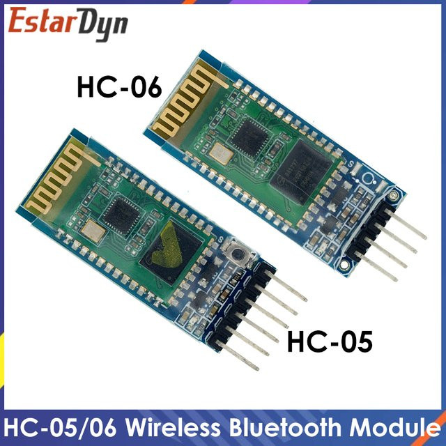 Estardyn HC-05 Bluetooth Wireless Transceiver Slave Modul RS232/TTL zu UART Konverter Adapter in Blau - Bild 1