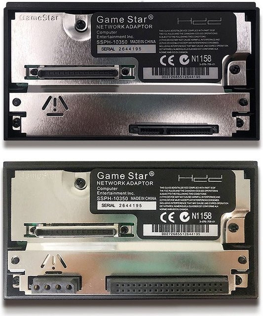 Gamestar SATA Interface Netzwerk Adapter für PS2 Fat Spielkonsole zur Nutzung von SATA HDD Festplatten für deine Playstation 2 in Schwarz - Bild 1