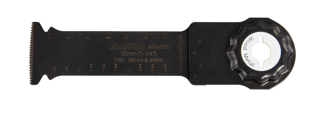 Makita Tauchsägeblatt MAM001 in Schwarz, Durchmesser: 80 mm, Dicke: 1,3 mm, B-66400 - Bild 1