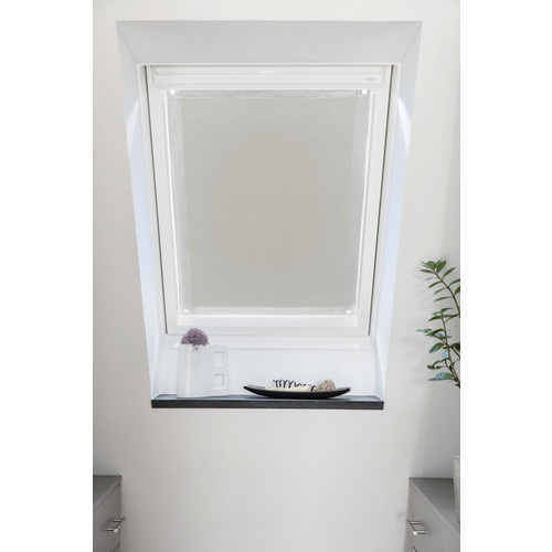 Lichtblick Sonnenschutz Thermofix für Dachfenster, beige, B: 47 cm, H: 91,5 cm - Bild 1
