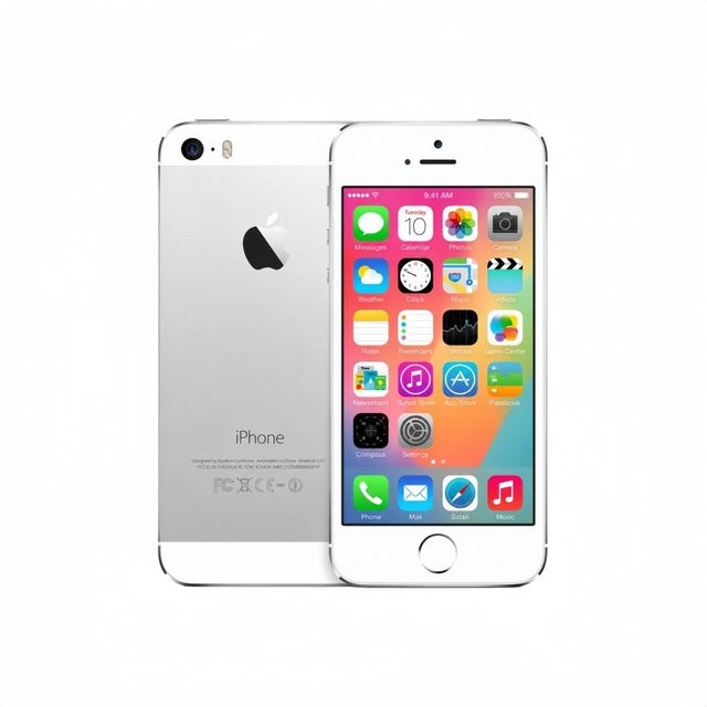 Apple iPhone 5S Refurbished 64GB Silber Globale Version Entsperrt - Bild 1