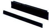 Rittal Blanking Panel Steckgehäuseblindsegment Schwarz 2U (7152.005) - Bild 1