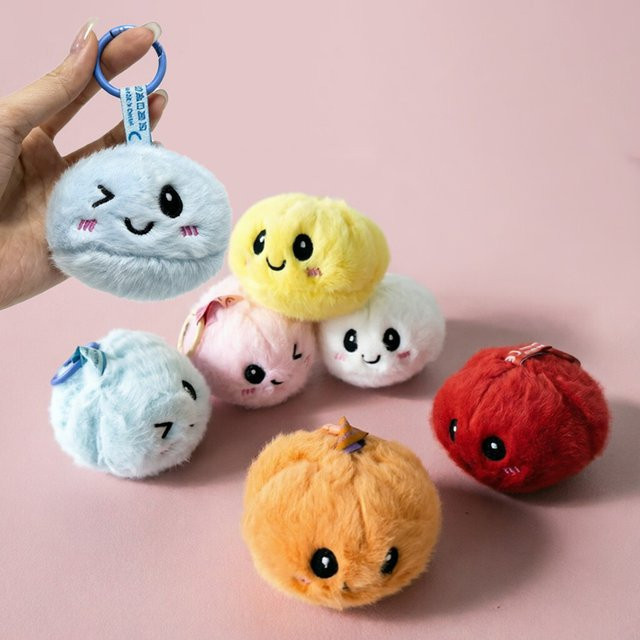Bandai Schlüsselanhänger, Knödel und Brötchen, Unisex - Bild 1