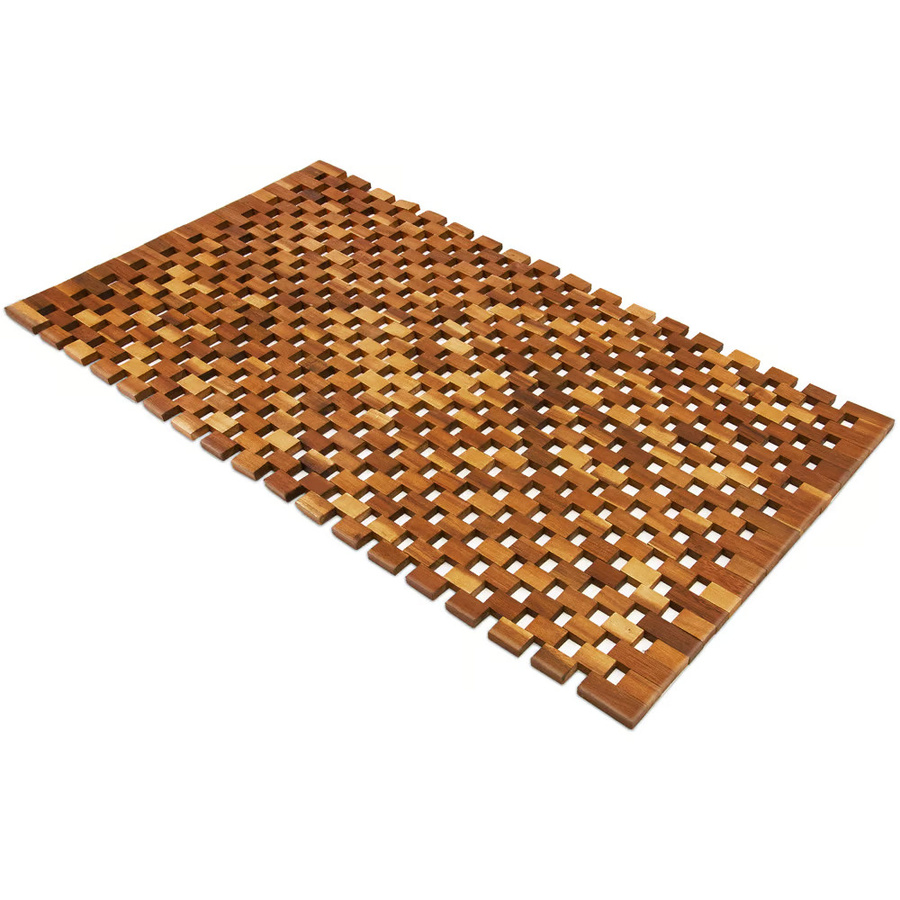 CASARIA Badvorleger aus FSC-zertifiziertem Akazienholz in Braun, B/B: 80 x 50 cm - Bild 2