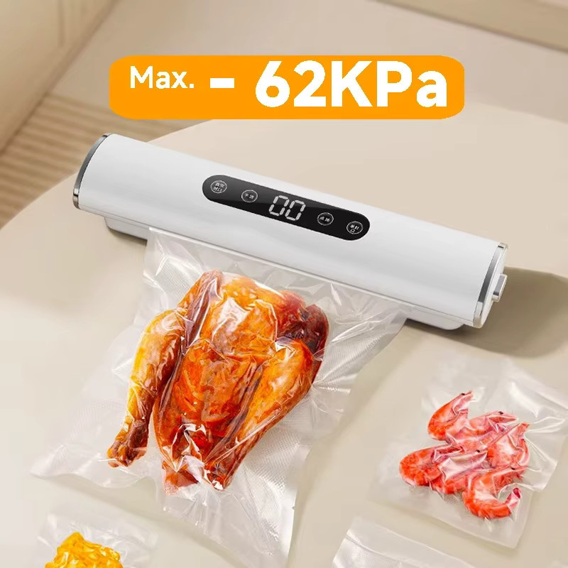 ANJI Multifunktions-Vakuumiergerät in Weiß zur Lebensmittelverpackung mit externer Barriere - Bild 2