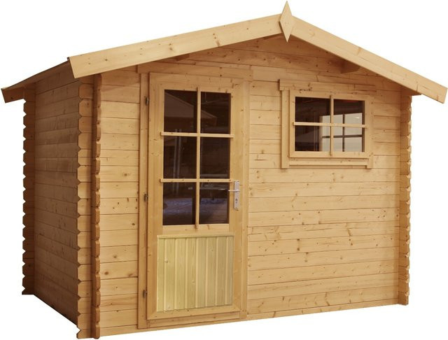 Gartenhaus Blockbohlenhaus Norwich B: 300 cm, T: 250 cm - Bild 1