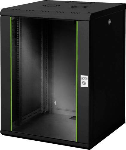 Digitus Professional Unique DN-19 16U-6/6-SW Wandgehäuse 19 Zoll Schwarz - Bild 1