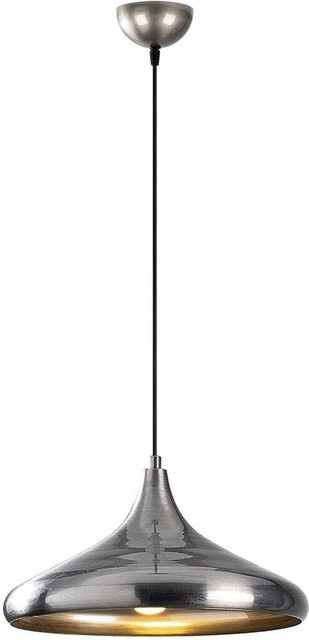 Opviq Pendelleuchte Berceste in Silber aus Metall mit E27 Fassung, Höhe: 116 cm, Breite: 35 cm, Tiefe: 35 cm - Bild 1