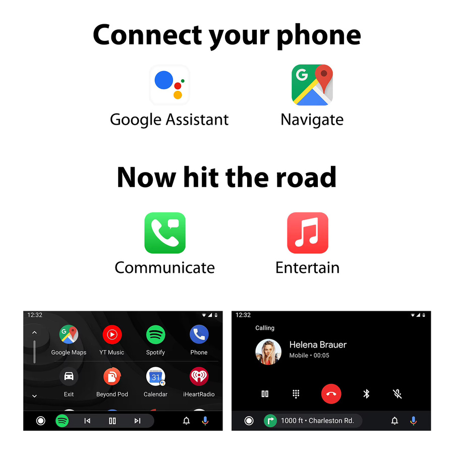 Ezonetronics Wireless CarPlay und Android Auto Retrofit Kit Decoder Box für Porsche PCM3.1 mit Mirror Link in Schwarz - Bild 2
