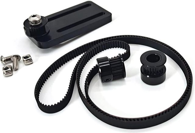 Creality Upgrade Dual Z-Achsen-Riemen-DIY-Kit für FDM 3D-Drucker, kompatibel mit Ender 3, Ender 3s, CR10 und CR10S in Schwarz - Bild 1