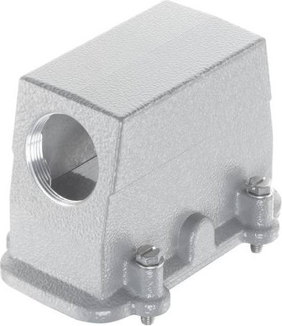 Harting Tüllengehäuse 19390160527 in Silber und Grau aus Aluminium - Bild 1