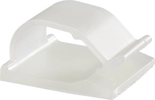 Panduit ACC62-A-C Kabelclip selbstklebend in Weiß mit einem maximalen Bündeldurchmesser von 15,7 mm - Bild 1