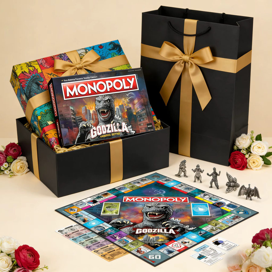 Hasbro Monopoly Godzilla Monster Edition, Brettspiel, 2-6 Spieler - Bild 3