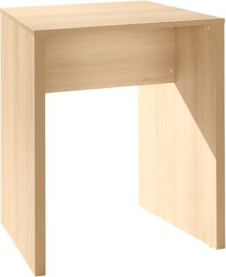 Hochtisch POINT von NowyStyl in Ahorn-Dekor mit beige Akzenten, Breite: 100 cm - Bild 1