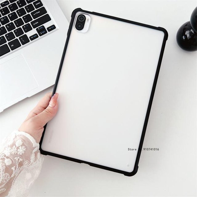 Harte PC-Schutzhülle für Samsung Galaxy Tab A9 Plus 11 und A9 8.7 sowie Tab S10 S9 FE S8 S7 Plus S7 FE in Schwarz - Bild 1