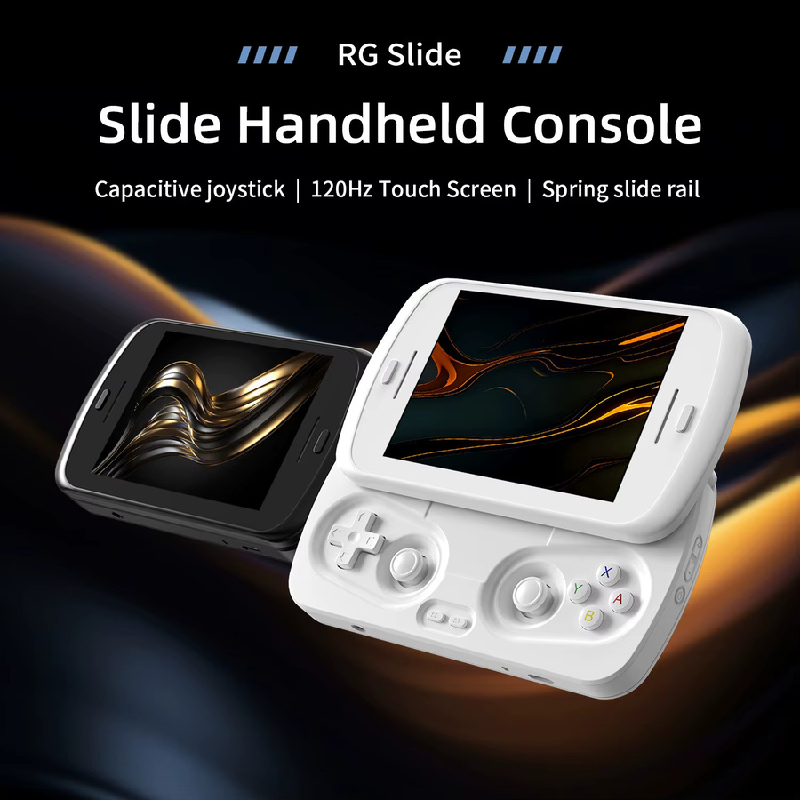 ANBERNIC RG Slide Handheld-Spielekonsole mit 4,7-Zoll-LTPS-In-Cell-Bildschirm, Android, 5000 mAh Akku, Wi-Fi und 1080p-DP-Streaming - Bild 2