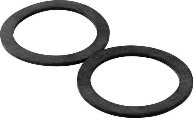 KÖRO EPDM-Ring für Verschraubung 1 1/4 Zoll, Schwarz, B/T/H: 42 x 55 x 2 mm, 70 Sh.A, 2 Stück - Bild 1