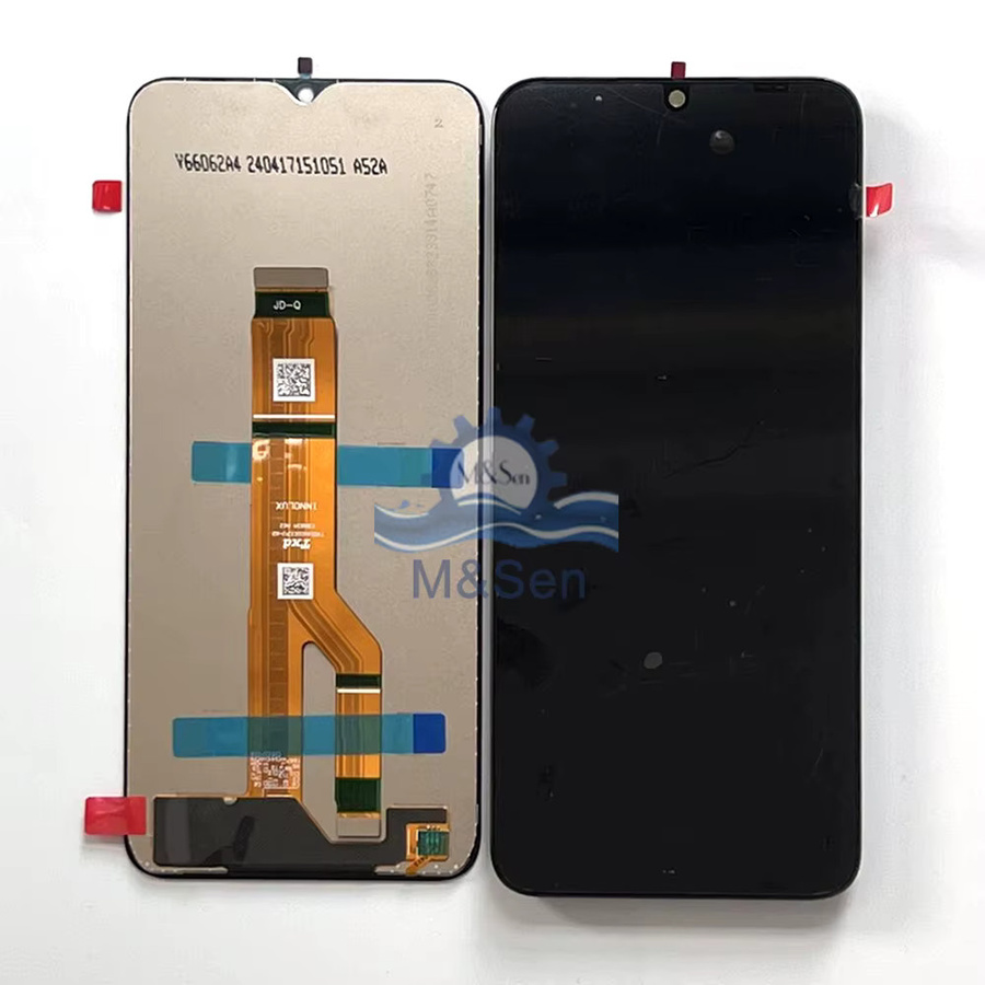 Huawei Honor X6A X6B X6C LCD-Display Touchscreen mit Rahmen in Schwarz für Honor X5 Plus X5C Plus X5D Plus - Bild 1