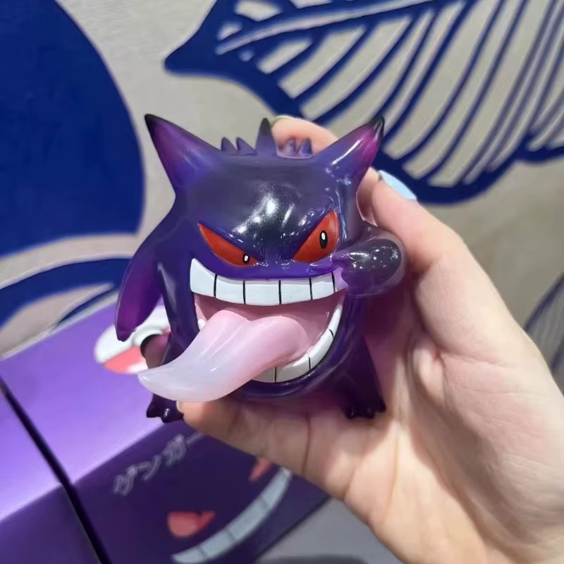 Bandai Pokémon Gengar Actionfigur, 9cm, Einzelfigur - Bild 1