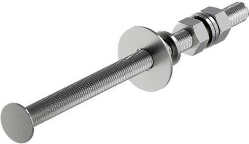OBO Bettermann isFang 3B-G4 Montagezubehör, Farbe: Silber, 3 Stück - Bild 1