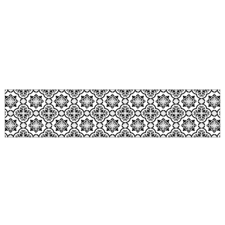 MySpotti Küchenrückwand Profix Cucina Elena in Fliesenoptik, Schwarz-Weiß, B/H: 270 x 60 cm - Bild 2