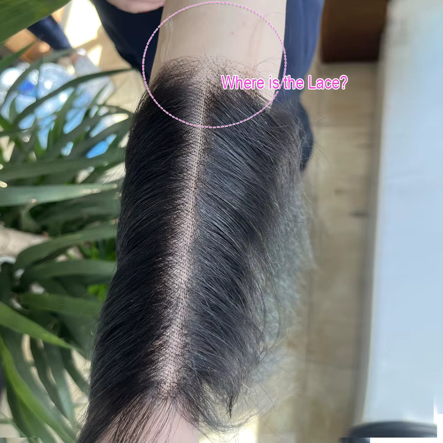 Eva Hair HD-Spitzenverschluss, Echthaarverschluss, Schwarz, 15,2 cm - Bild 4