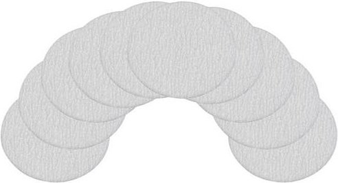 Hazet Ersatz-Schleifpads Korn 320 Grau 10 Stück Durchmesser: 50 mm - Bild 1