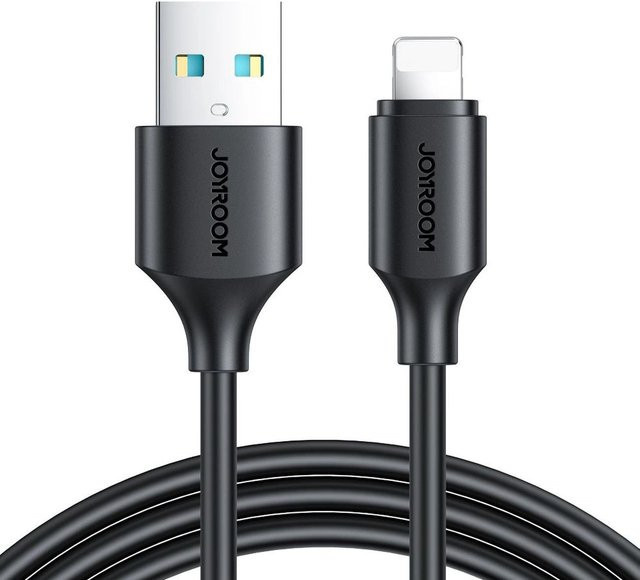 Joyroom Daten- und Ladekabel USB-A auf Lightning S-A9, 18W, Schwarz, Länge: 1 m - Bild 1