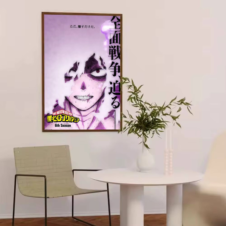 Selbstklebendes My Hero Academia Poster von Potdemiel als moderne Wandkunst in HD-Qualität - Bild 3