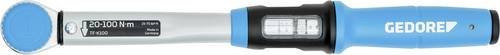 Gedore Drehmomentschlüssel TF-K100 mit 1/2 Zoll Vierkantantrieb, 20 - 100 Nm, blau - Bild 1