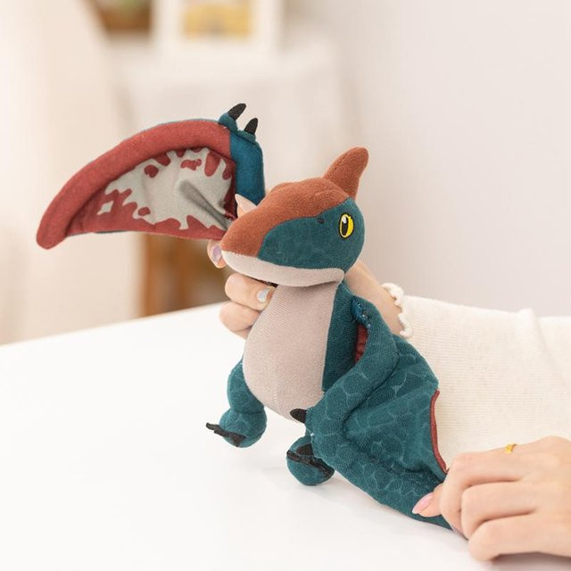 Kawaii Flugsaurier & Tyrannosaurus rex Plüschtiere, Dinosaurier, 1-teiliges Set, ab 14 Jahren - Bild 1