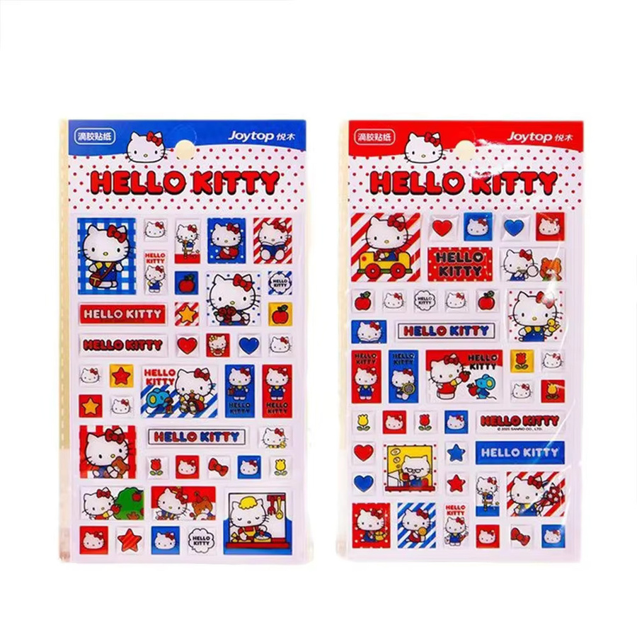 Sanrio Hello Kitty 3D-Kristallaufkleber, multicolor - Bild 2