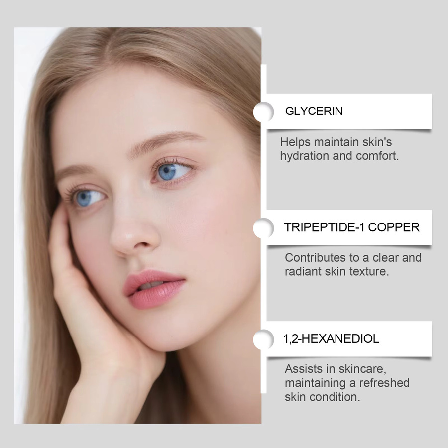 Hoygi Gesichtsserum mit Peptide, Unisex - Bild 3
