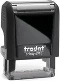 trodat Printy 4910 Textstempel in Schwarz - Bild 1