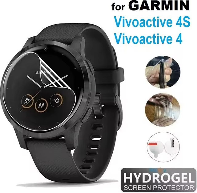 Garmin Displayschutzfolie, Hydrogel, Silikon, transparent, Unisex - Bild 1