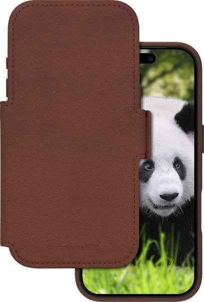 DBramante1928 Lynge iPhone 17 Pro Book Case aus Vollleder mit MagSafe in Braun - Bild 2
