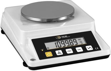 PCE Instruments Zählwaage PCE-BSK 1100 in Schwarz und Weiß mit 1100g Wägebereich und 0,01g Ablesbarkeit - Bild 1