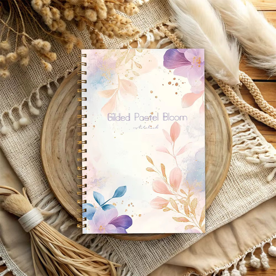 Blooml Notizbuch mit Blanko-Linienblättern in Multicolour, Softcover Tagebuch für Damen und Herren - Bild 3