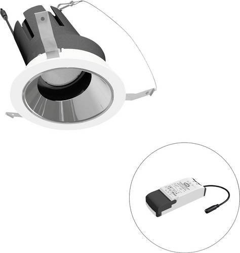 EVN LED-Deckenstrahler F01R11AM1830L38P in Weiß, rund und verstellbar - Bild 1