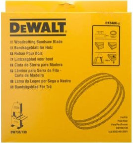 DEWALT Bandsägeblatt DT8486-QZ aus Edelstahl für Holz und Metall, Länge: 2095 mm, Breite: 10 mm, Stärke: 0,6 mm - Bild 2