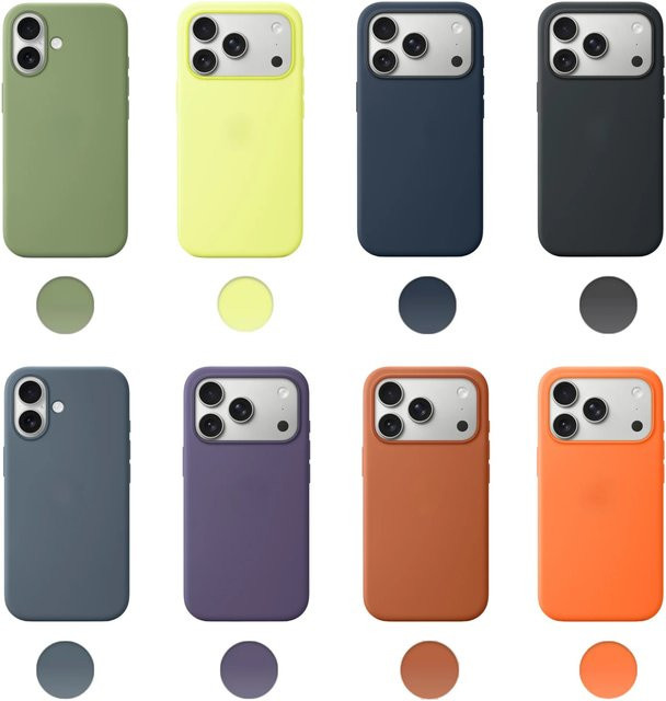 Magnetische Flüssigsilikon Schutzhülle für Apple iPhone 17 Pro Max in Terra Cotta mit weichem Hautgefühl und Unterstützung für kabelloses Laden - Bild 1