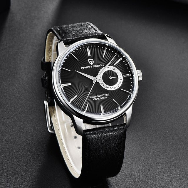 PAGANI DESIGN Armbanduhr, Quarz, Edelstahl, Saphirglas, 40 mm, Herren - Bild 1