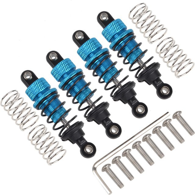 RcAidong Drift Auto Aluminium Öl Schocks Dämpfer schwarz 1/10 - Bild 1
