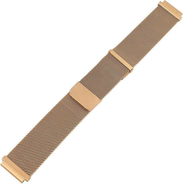Fishine Uhrenarmband Edelstahl, gewebt, magnetisch, brown, Unisex - Bild 1