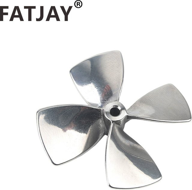 FATJAY 316 Edelstahl 4-Blatt-Propeller, Metall, Grau - Bild 1