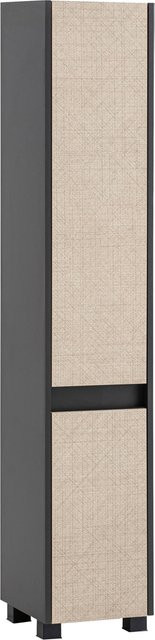 Hochschrank Sander Möbelpartner Anthrazit Matt B/H/T: 30,2 x 164,5 x 33,0 cm - Bild 1